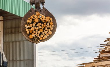 Lambermill 'de sanayi seyir defteri yükleyici.