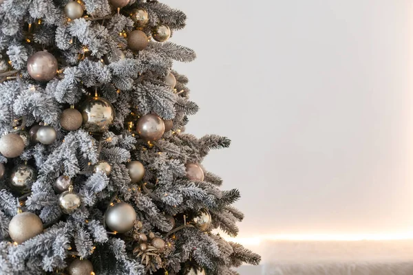 Decorazioni Dell Albero Natale Anno — Foto Stock