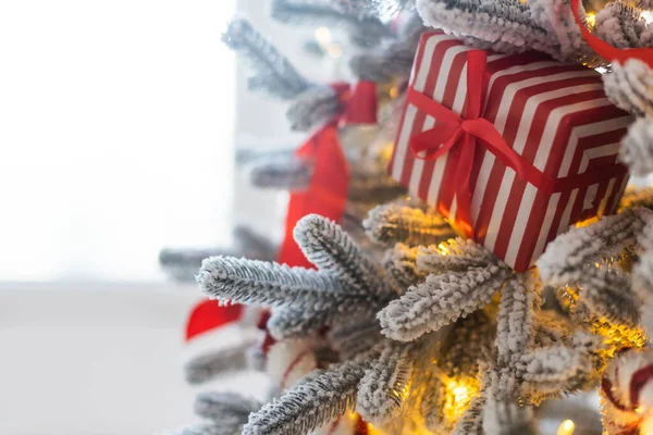 Decorações Árvore Natal Para Ano — Fotografia de Stock