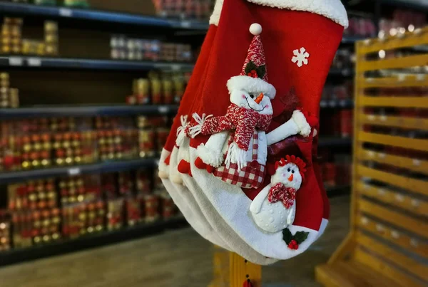 Christmas Tree Decor Store — Stock Photo, Image