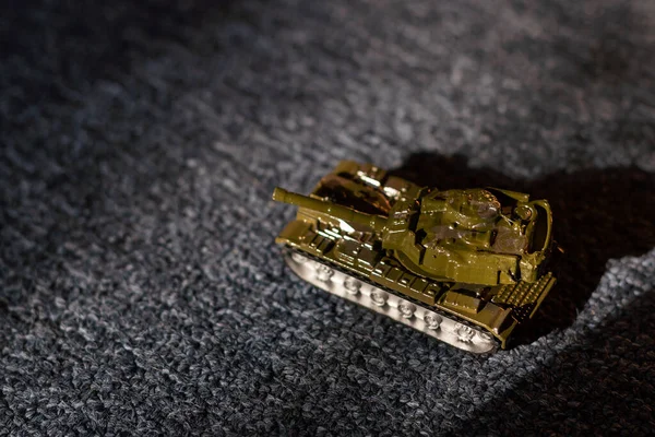 Oyuncak Model Tank Kinci Dünya Savaşı — Stok fotoğraf