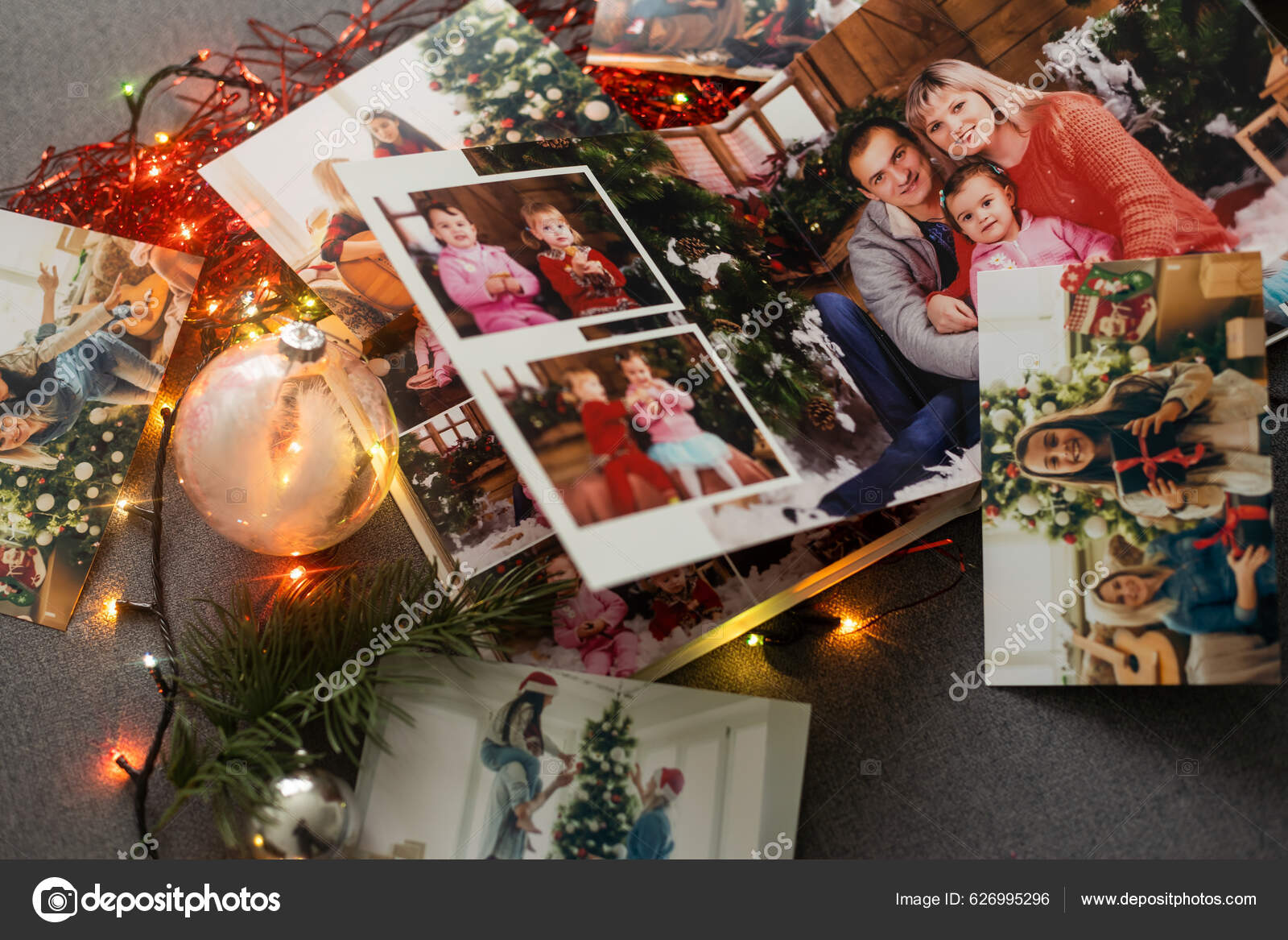 Christmas Collage Christmas Photos Decor Stock Photo by ©sinenkiy