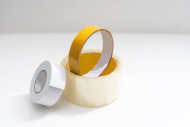 Beyaz arka plan üzerinde izole bant.