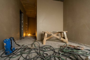 Onarımın ilk aşaması.