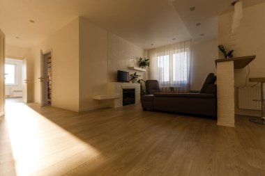 Ev ve iç mimari için modern iç tasarım.