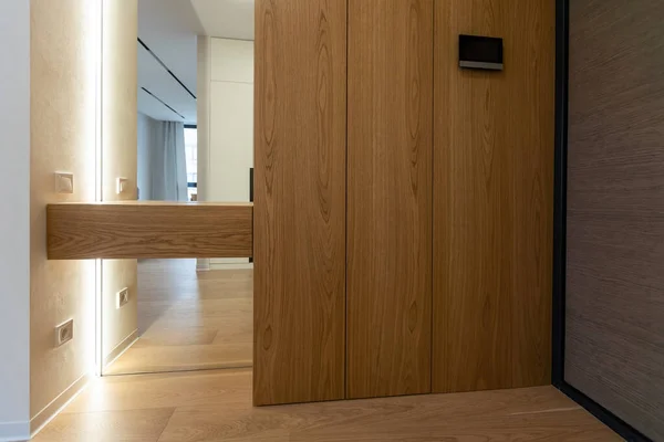 Stylish Hallway Wooden Furniture — Stock Fotó