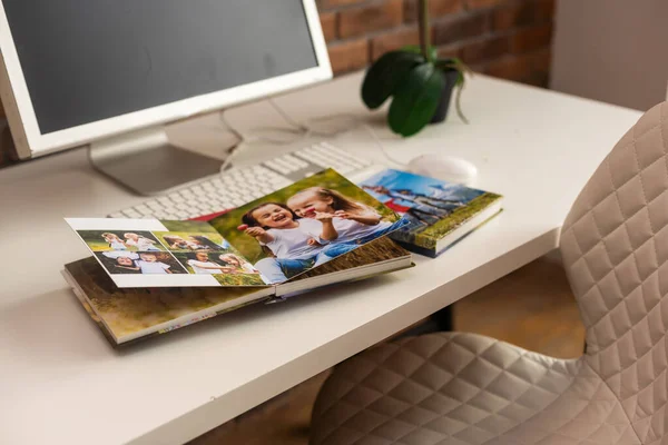 Family Photos Archive Saved Brightly Designed Photo Book Bright Summer — Fotografia de Stock