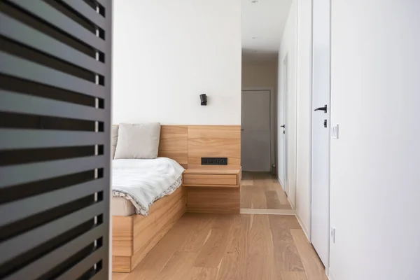 Interior Quarto Moderno Confortável — Fotografia de Stock