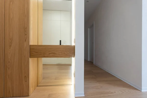Stylish Hallway Wooden Furniture — Stockfoto
