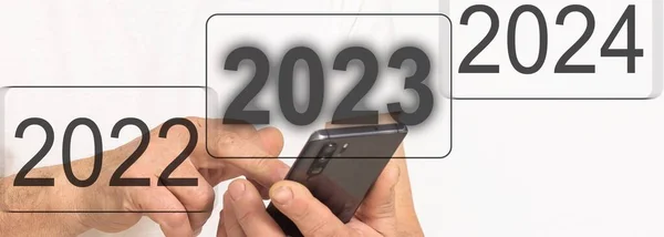 Ontwikkeling Van Een Succesvolle Economische Groei 2022 2023 Tot 2024 — Stockfoto