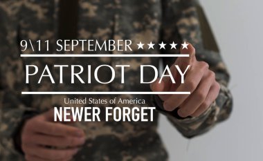 11 Eylül 'ü her zaman hatırla. Hatırlıyorum, Patriot Günü. 11 numarayı temsil eden İkiz Kuleler. Terörist saldırıları asla unutmayacağız.