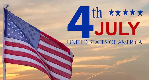 4Th July Independence Day Background — Stock Photo, Image