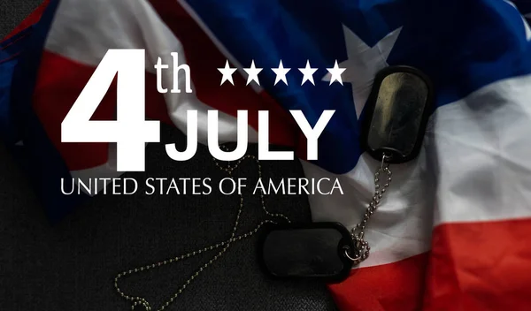 Juli Onafhankelijkheidsdag Achtergrond — Stockfoto