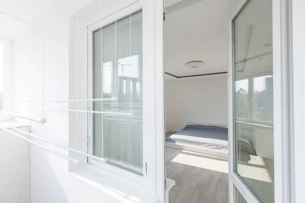 Minimal Style Interior Room White Wall — Stock Fotó