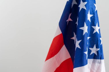 Anma Günü veya 4 Temmuz için Amerikan bayrağı. Yüksek kalite fotoğraf