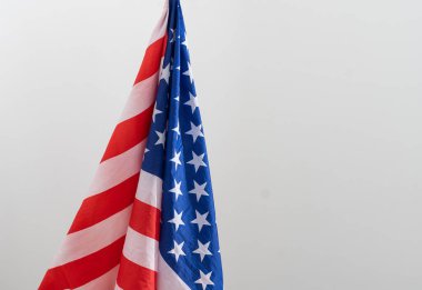 Anma Günü veya 4 Temmuz için Amerikan bayrağı. Yüksek kalite fotoğraf