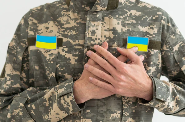 Український Військовий Болем — стокове фото