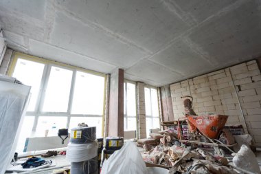 Onarımın ilk aşaması.