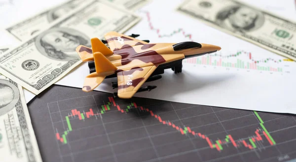 Militära Leksak Flygplan Jet Flygplan Fighter Isolerad Vit Bakgrund Högkvalitativt — Stockfoto