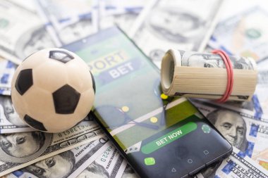 Mobil cihazınızdan canlı bir spor etkinliği izleyin. Futbol maçlarına bahis oynuyorum. Yüksek kalite fotoğraf