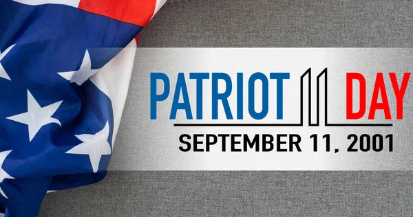 Patriot Day September Template Background Banner Card Poster Text Inscription — Stock Photo, Image