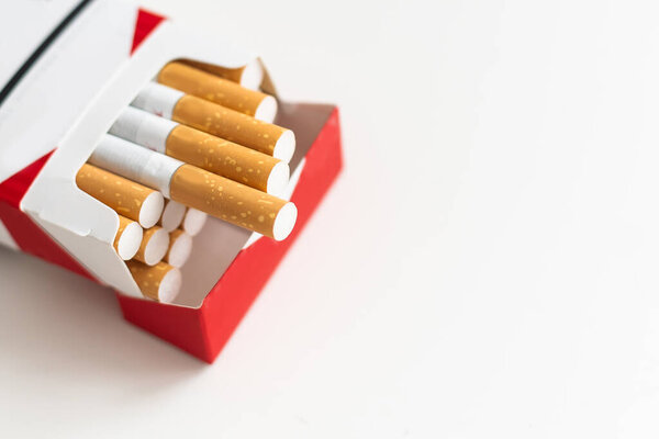 A image of pack of cigarettes. High quality photo