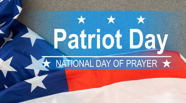 Lettering Illustration Patriot Day Poster Cards Banners Template High Quality — Stock Photo, Image