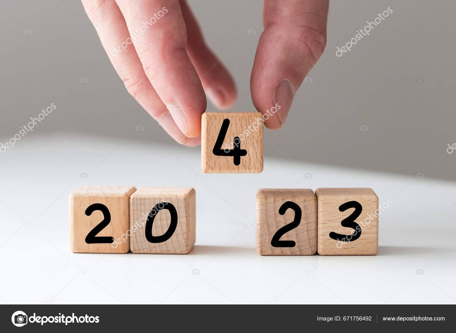 Depositphotos 671756492 Stock Photo Woodblocks Cubes Square Number 2024 