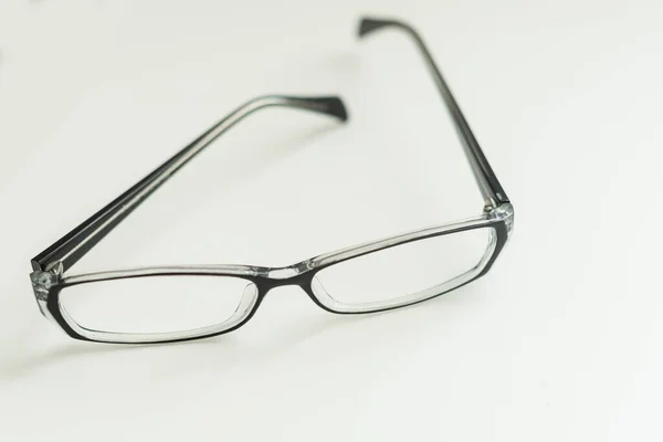 Glasses White Background — Stock Photo, Image