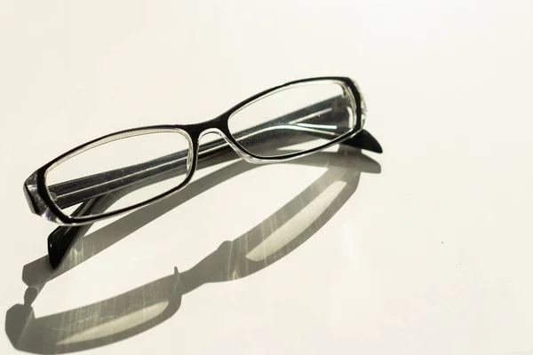 Glasses White Background — Stock Photo, Image