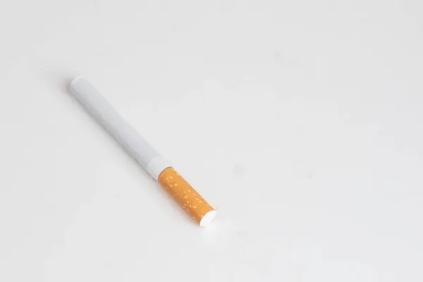 Cigarrillo Rollo Tabaco Papel Con Tubo Filtro Concepto Fumar Foto — Foto de Stock