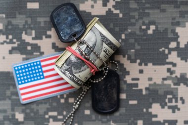 Amerikan Ordusu kamuflaj üniforması kavramı. Yüksek kalite fotoğraf