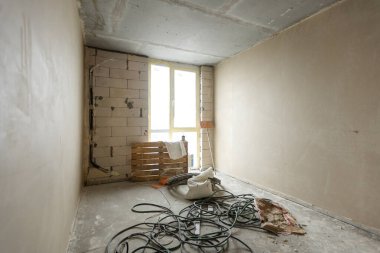 Onarımın ilk aşaması.