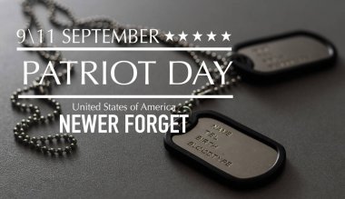 11 Eylül 'ü her zaman hatırla. Hatırlıyorum, Patriot Günü. 11 numarayı temsil eden İkiz Kuleler. Terörist saldırıları asla unutmayacağız.