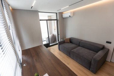 Modern apartman ve fotokopi alanındaki en az iş yerinin geçmişi. Yüksek kalite fotoğraf