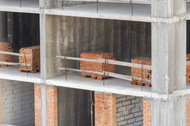 İnşaat işçisi. Yüksek kalite fotoğraf