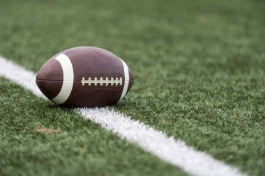 Amerikan futbolu tehlikede. Yüksek kalite fotoğraf