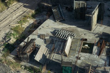 İnşaat işçisi. Yüksek kalite fotoğraf