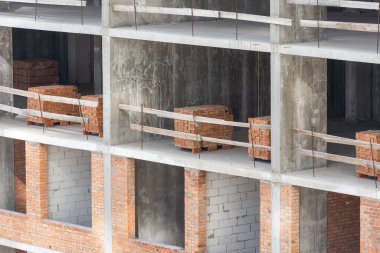 İnşaat işçisi. Yüksek kalite fotoğraf