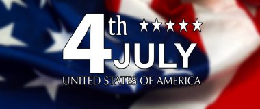 Amerika Birleşik Devletleri 'nde Bağımsızlık Günü' nüz kutlu olsun. Yüksek kalite fotoğraf