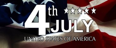 Amerika Birleşik Devletleri 'nde Bağımsızlık Günü' nüz kutlu olsun. Yüksek kalite fotoğraf