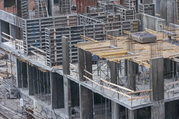 İnşaat Alanı Sahne Alanı. Yüksek kalite fotoğraf