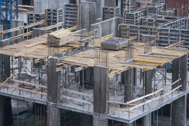 İnşaat Alanı Sahne Alanı. Yüksek kalite fotoğraf