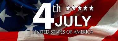 Amerika Birleşik Devletleri 'nde Bağımsızlık Günü' nüz kutlu olsun. Yüksek kalite fotoğraf