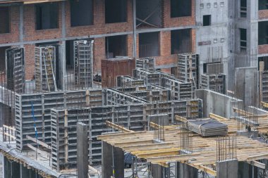 İnşaat Alanı Sahne Alanı. Yüksek kalite fotoğraf