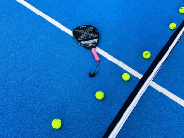 Kyiv, Ukrayna, 15 Eylül 2025. Padel raket nox. Yüksek kalite fotoğraf