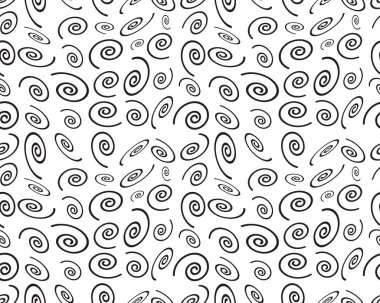 Kumaş, duvar kağıtları, ambalaj kağıtları, kartlar ve web arkaplanları için kusursuz spiral desen