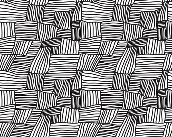 Абстрактные Геометрические Штрихи Поперечная Штриховая Текстура Бесшовный Рисунок — стоковый вектор