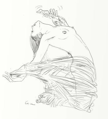 Uzun saçlı zarif bir kadın. Geçmişi çok eskiye dayanan, sanatsal çizgili, klasik.