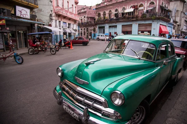 Rua Havana Velho Cuba — Fotografia de Stock